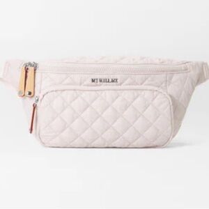 MZ Wallace sling bag in light pink
